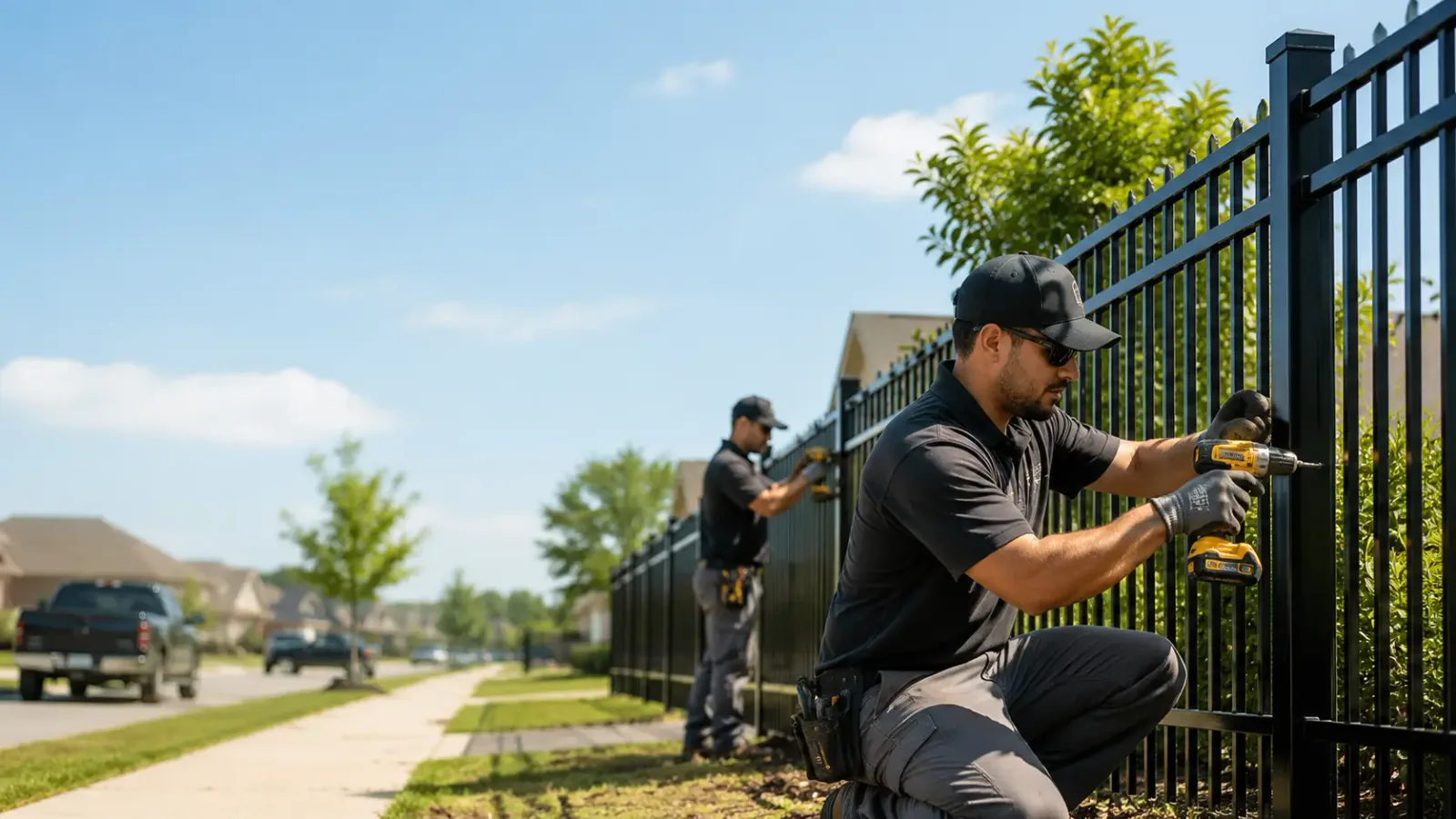 Metal Fence Installation in Plumville, PA